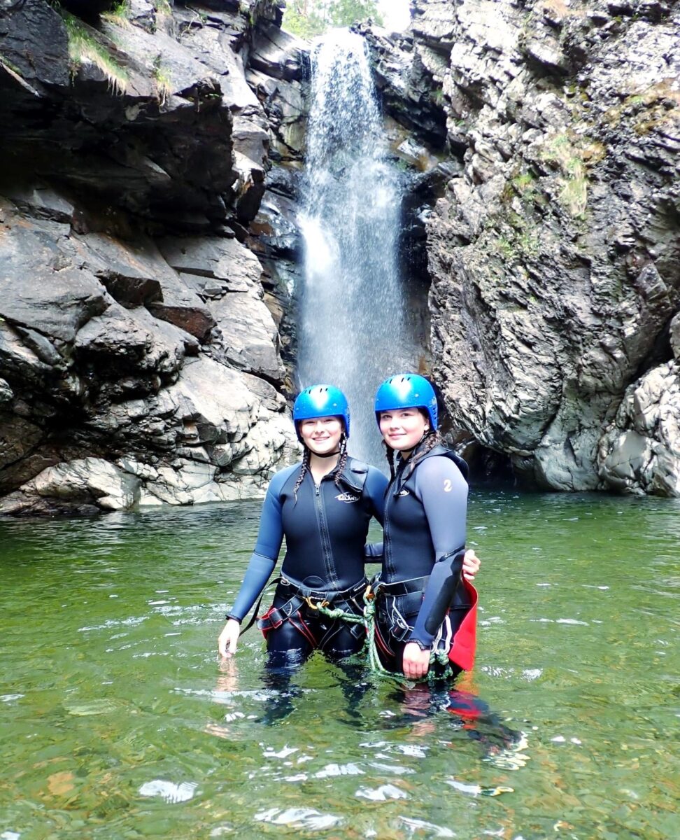 canyoning with G2 outdoor
