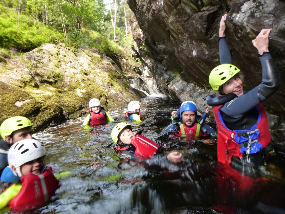 Gorge Walking Summer Outdoor Activities Aviemore